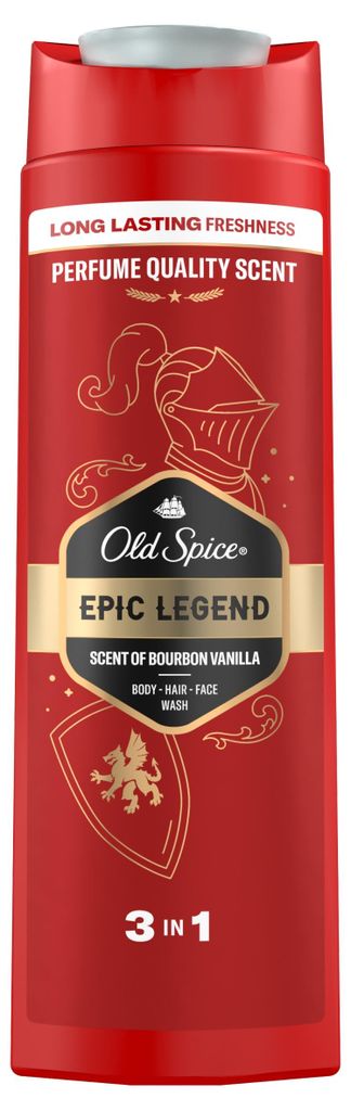 Old Spice Epic Legend Duschgel, Shampoo und Conditioner 3in1 400 ml