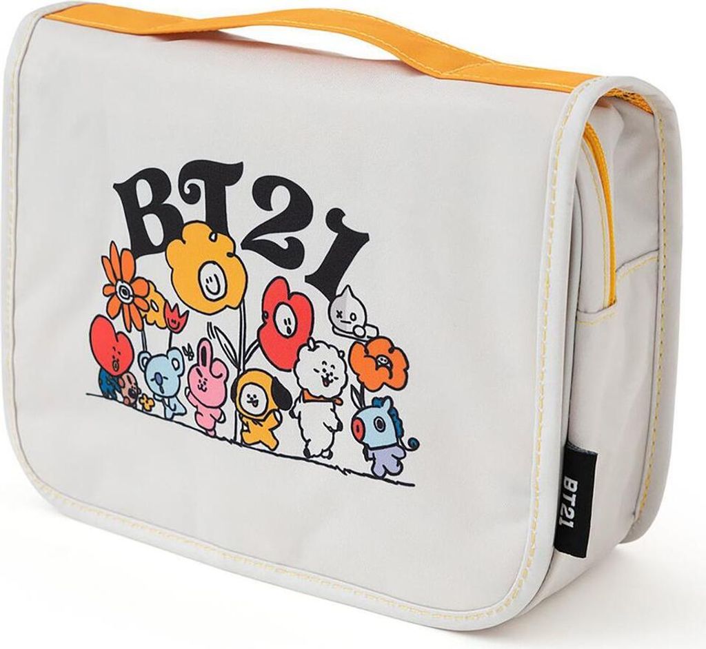 BT21 - Veľká cestovná toaletná taška so závesným držadlom Obrázok produktu 
