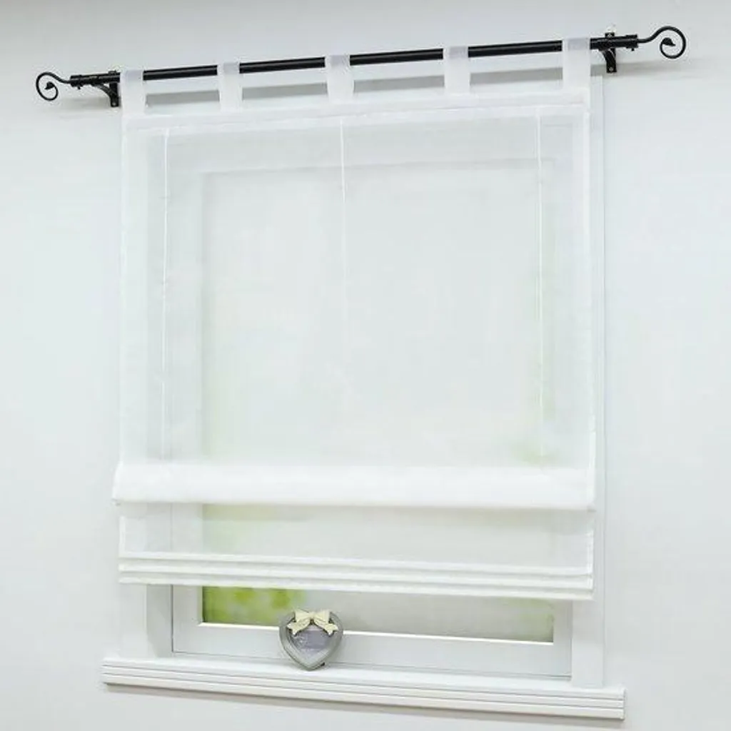 Store blanc 100 x 140 cm pour protéger votre intimité avec élégance