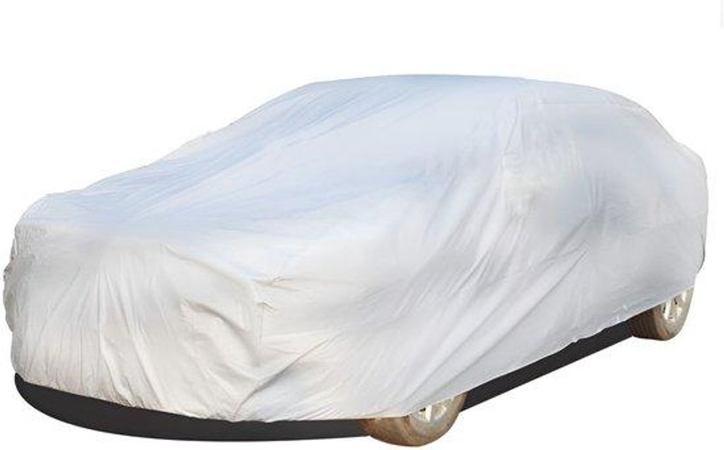 Famanu Autoabdeckung Wasserdicht Schnee Staub Regenbeständig Sonnenschutz Vollständige Garage Lagerung Schutz Vollabdeckung M (430 x 160 x 120 cm)