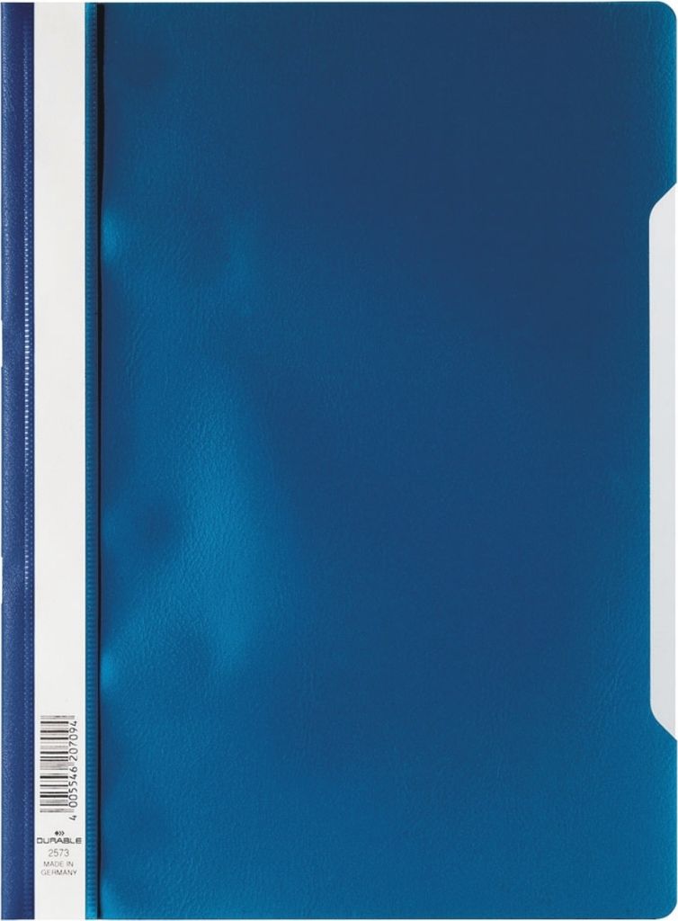 DURABLE Sichthefter A4 Standard PP dunkelblau 50er Pck