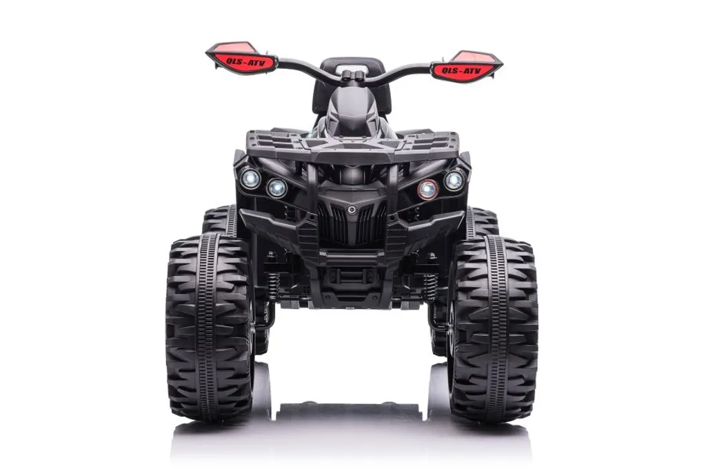 Véhicule Électrique Enfant Quad Noir QLS-3288 - Porteur à Batterie 6V