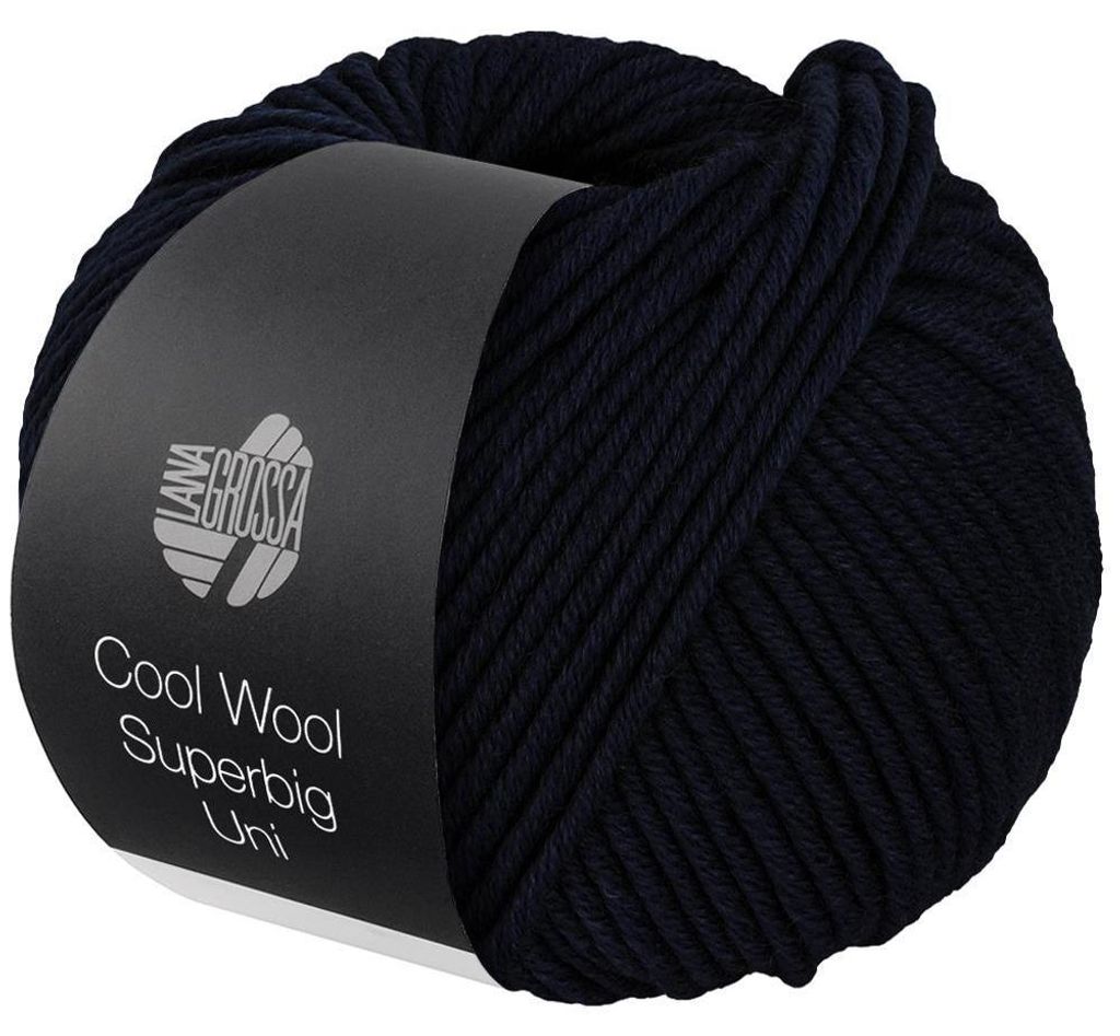 Lana Grossa - Cool Wool Superbig 0044 nachtblau Produktbild 