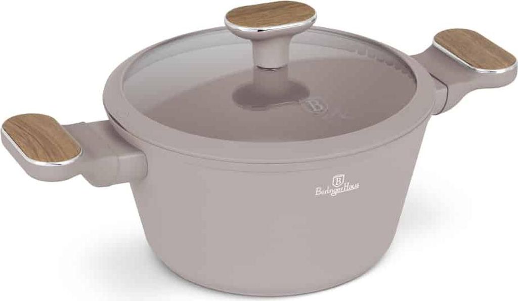 Vaso con coperchio 20 cm Berlinger Haus BH8338 | Taupe Immagine del prodotto 