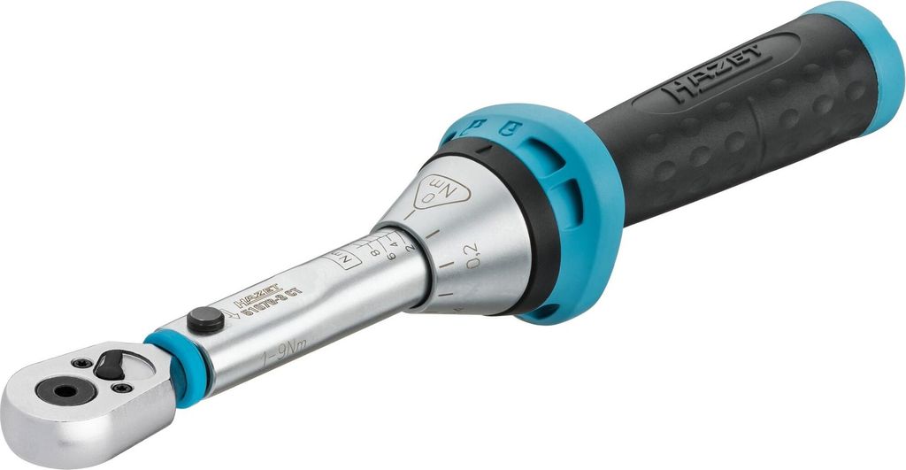 HAZET 5107B-3CT Drehmomentschlüssel 1/4" (6.3 mm) 1 - 9 Nm Produktbild 