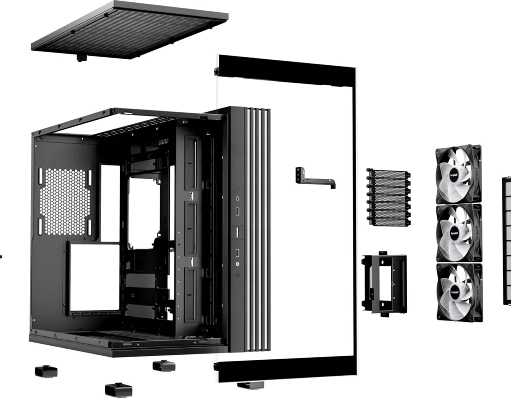 Boîtier PC Panorama be quiet! Light Base 600 LX Noir pour Setup Gamer - 20