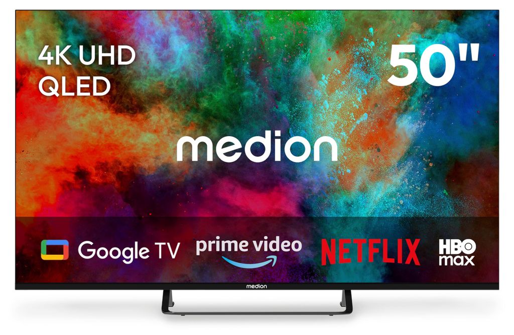 MEDION 125,7 cm (50 Zoll) Fernseher 4K Smart TV - MD 850701 Produktbild 
