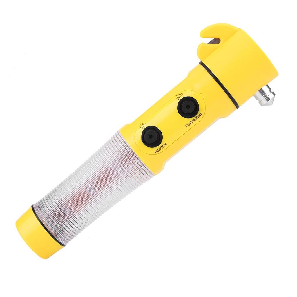 marteau d'urgence 4 en 1 pour voiture, coupe-ceinture, Image du produit 