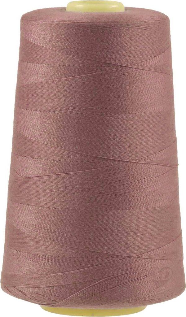 4572m Overlockgarn Nähgarn Polyester Overlock Garn, rosabeige