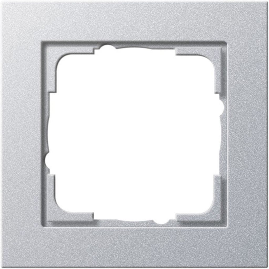 Abdeckrahmen 1f Gira E2 F Alu 021125