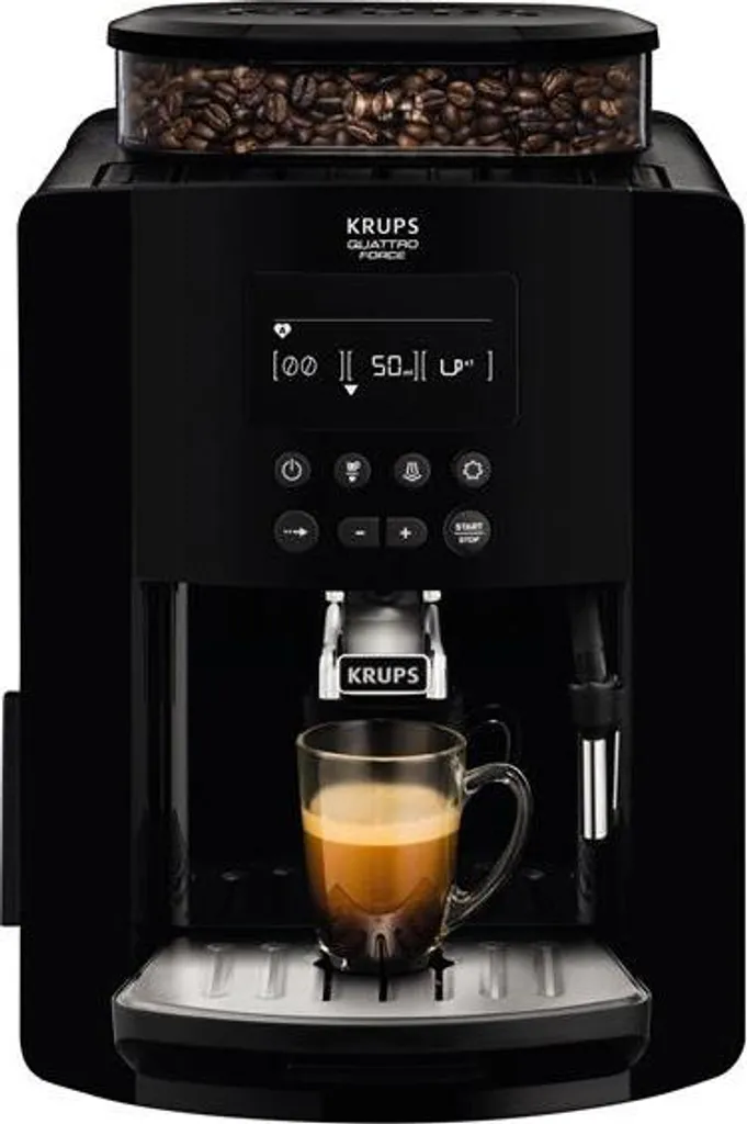 Finies les Capsules avec l'Expresso Broyeur Krups Arabica YY3074FD Noir