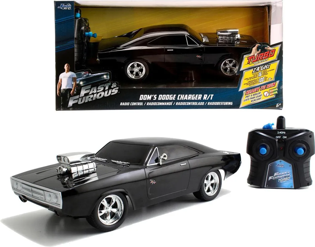Voiture télécommandée Dodge Charger 1/24 : Modèle réduit RC de course