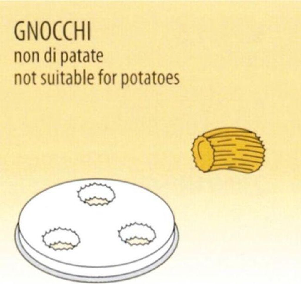 KBS Nudelform Gnocchi Für 50410002 und 50410003 Produktbild 