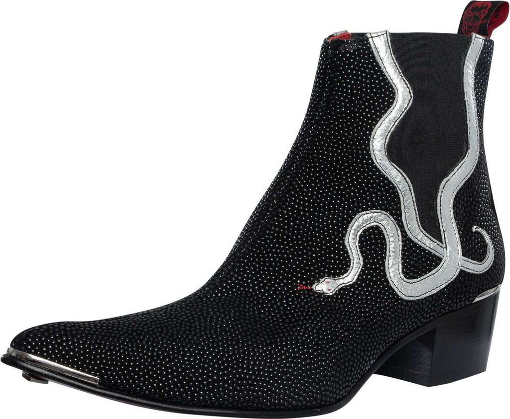 Jeffery West Crell Chelsea-Stiefel mit Schlangenmuster, Produktbild 