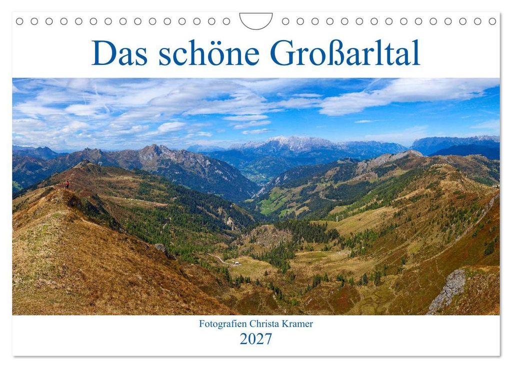 Das schöne Großarltal (Wandkalender 2027 DIN A4 quer), CALVENDO Monatskalender