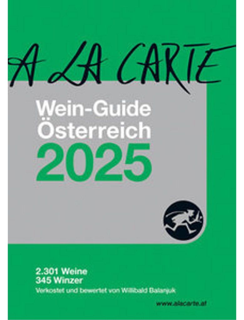 A la Carte Wein-Guide Österreich 2025 | Christian Grünwald
