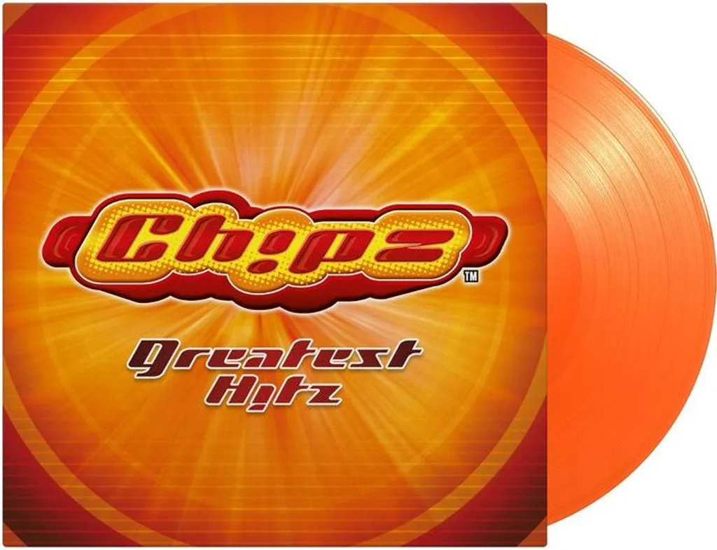 Disque vinyle orange Chipz Greatest Hits 180g en édition limitée