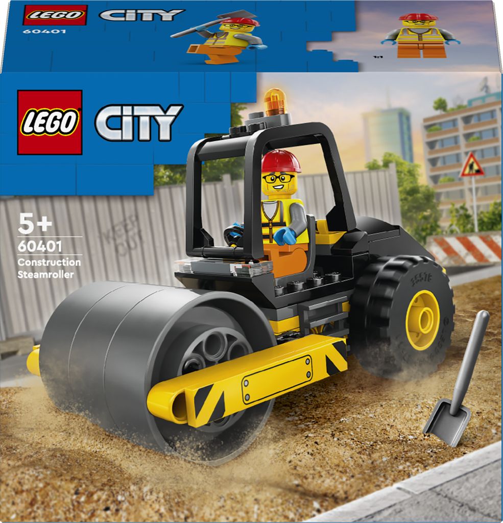 Lego 60401 LEGO City Straßenwalze                           Image du produit 
