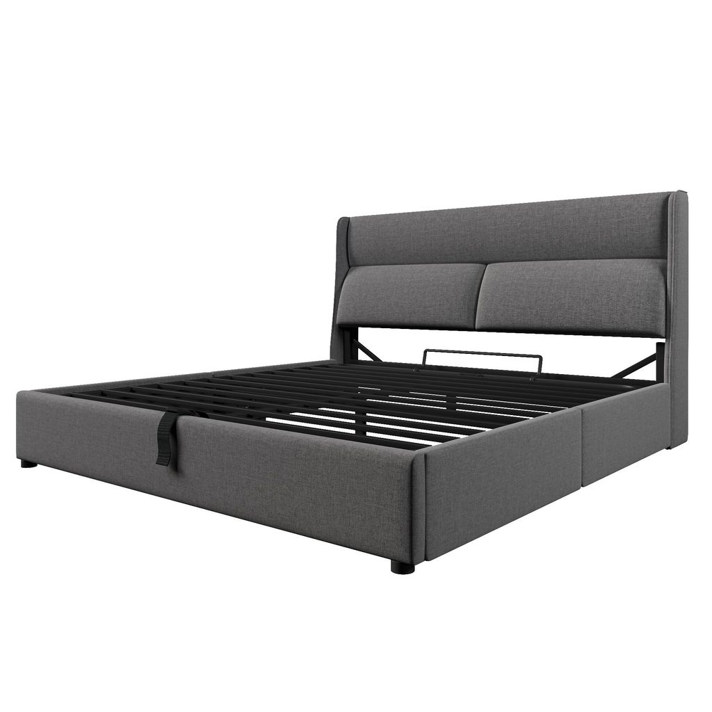 Flieks Polsterbett 140x200cm mit Lattenrost, Boxspringbett Produktbild 