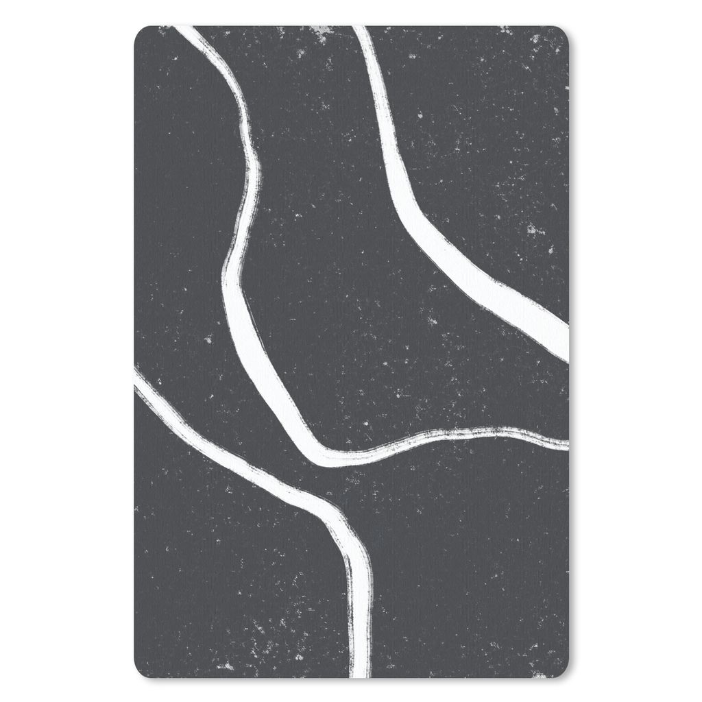 MuchoWow Mauspad Mousepad Linie - Minimalismus - Gestaltung 40x60 cm - Mousepads - Maus Mat - Pad - Mausunterlage - Schreibtisch Accesoire