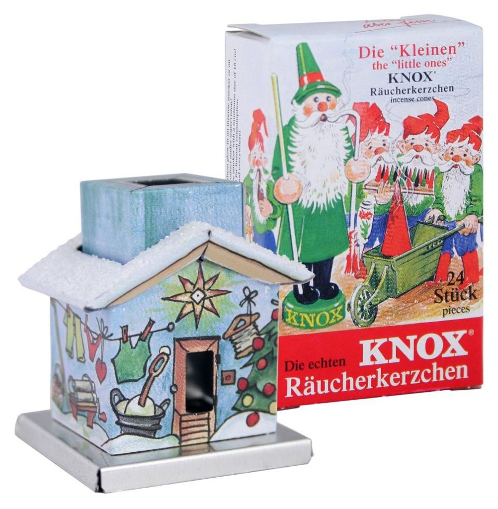 KNOX - Mini Räucherhaus The Little One Motiv Waschhaus mit Produktbild 