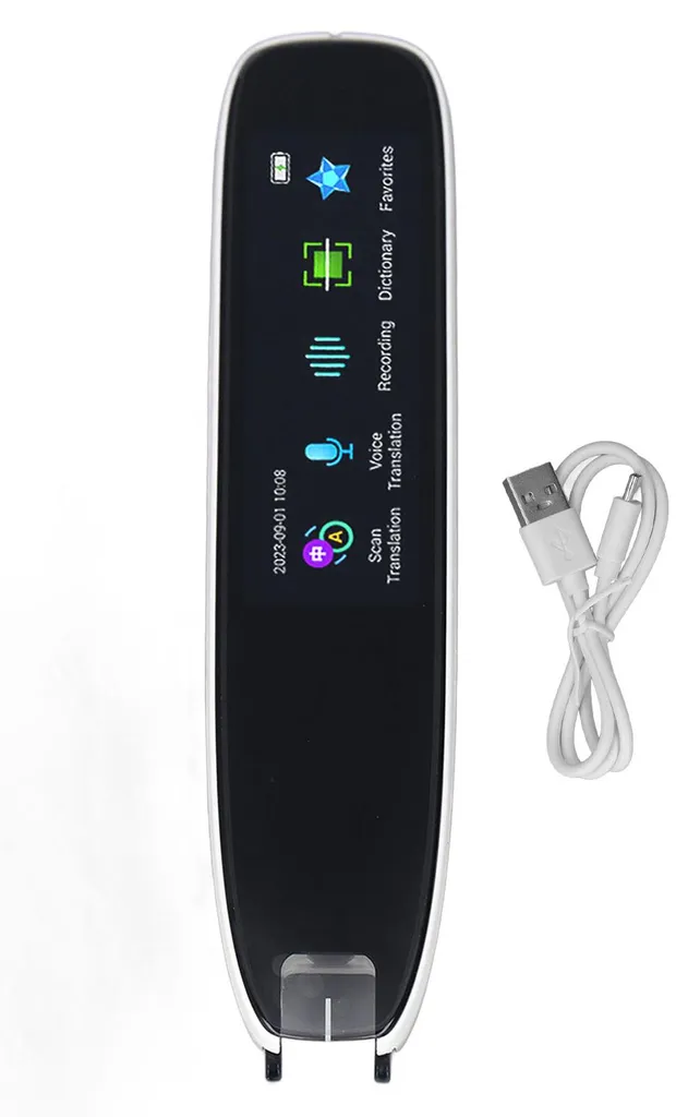 Stylo traducteur vocal intelligent blanc édition internationale Wi-Fi