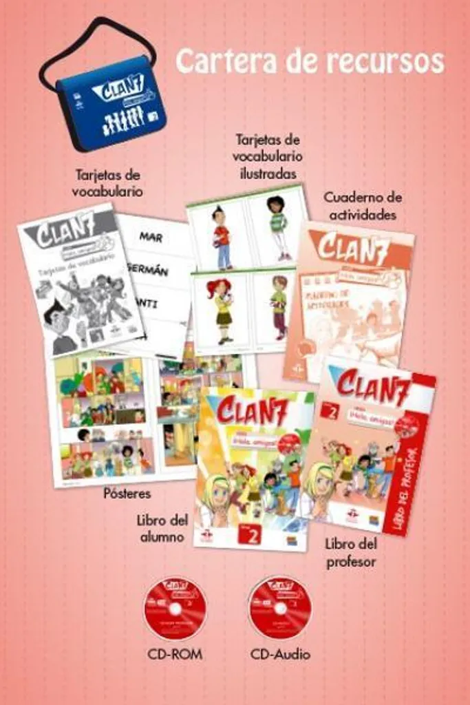 Apprendre l'espagnol sans s'ennuyer : Clan 7 avec Hola Amigos niveau 1