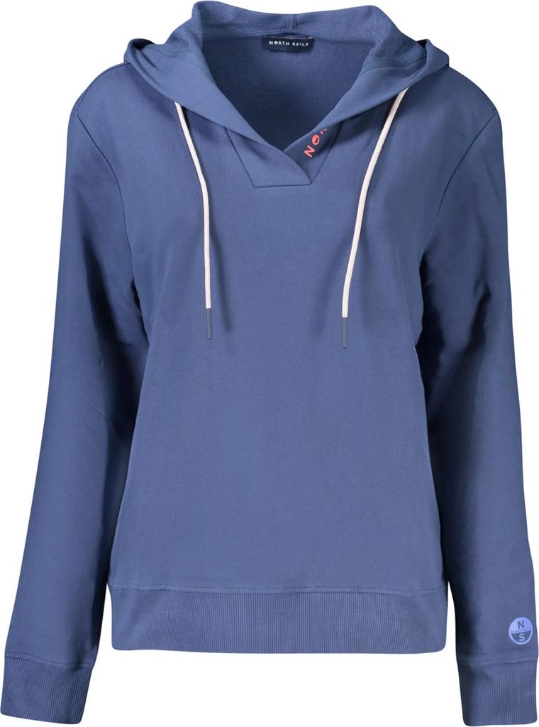North Sails Damen LANGARM-SWEATSHIRT Blau 091177000_BL0787 : Größe - S Größe: S
