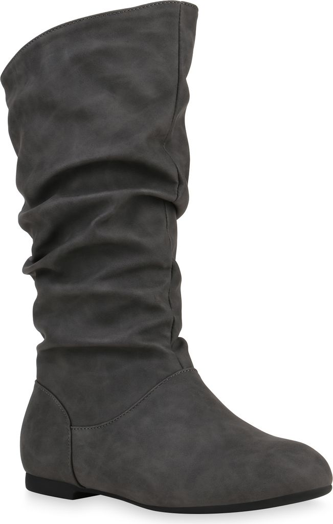 Giralin Stivali Donna Slip-On Scarpe Stivali Foderati Caldi Immagine del prodotto 
