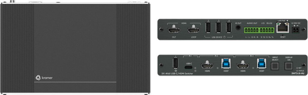 Commutatore HDMI Kramer Electronics SWT3-31-HU Immagine del prodotto 