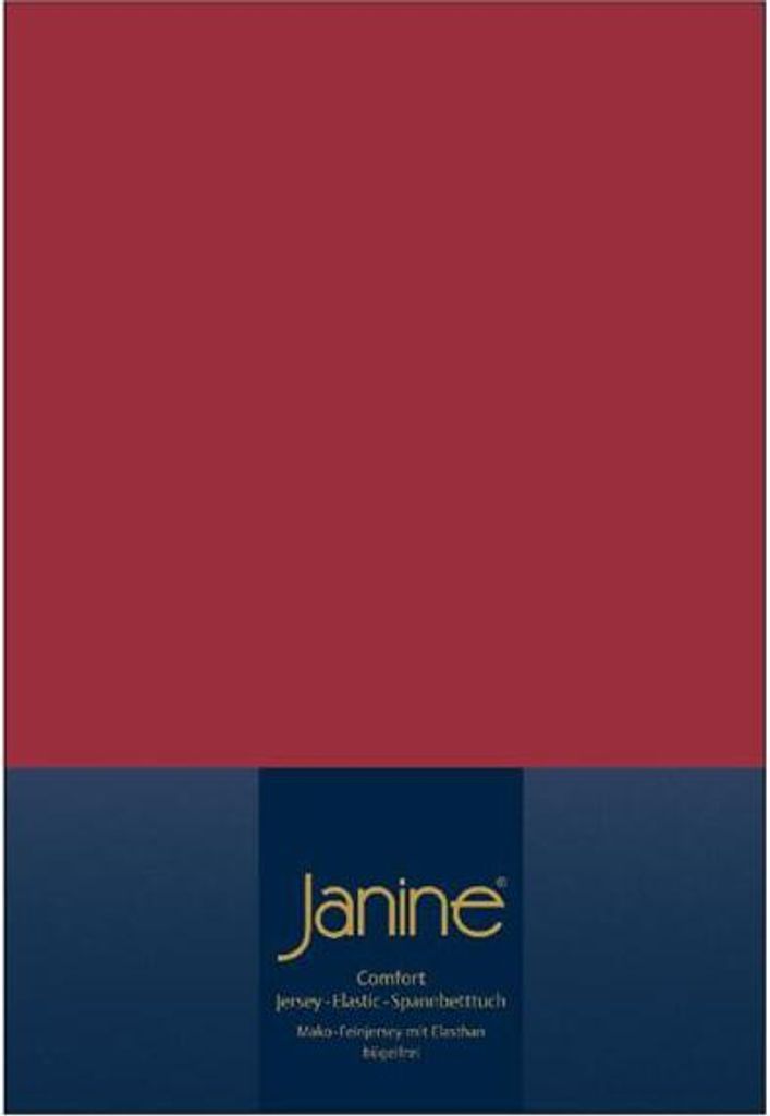Janine Design Elastic-Jersey Spannbetttuch (für Box-Spring Produktbild 