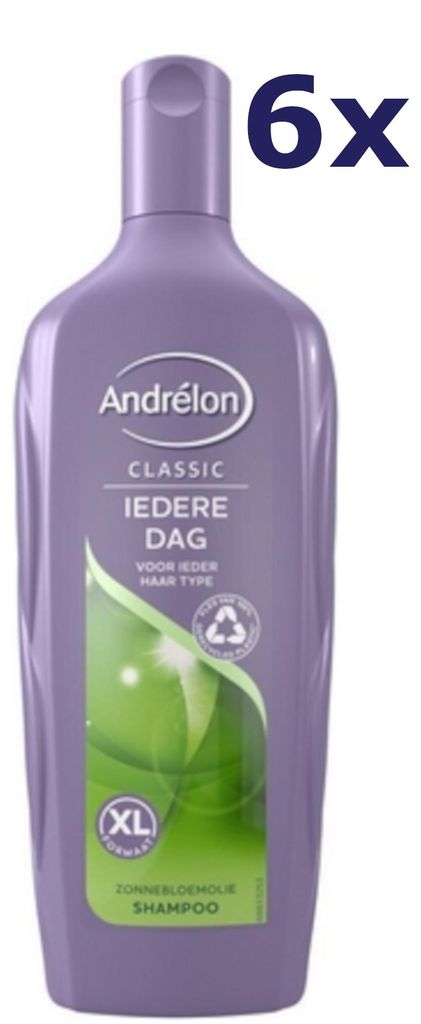 6x šampón Andrelon na každodenné použitie, veľké balenie Obrázok produktu 