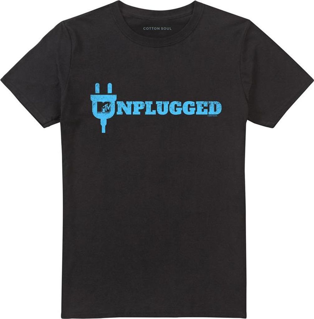 MTV - "Unplugged 3" T-Shirt für Herren/Damen Uni TV28759 (4XL) (Schwarz)