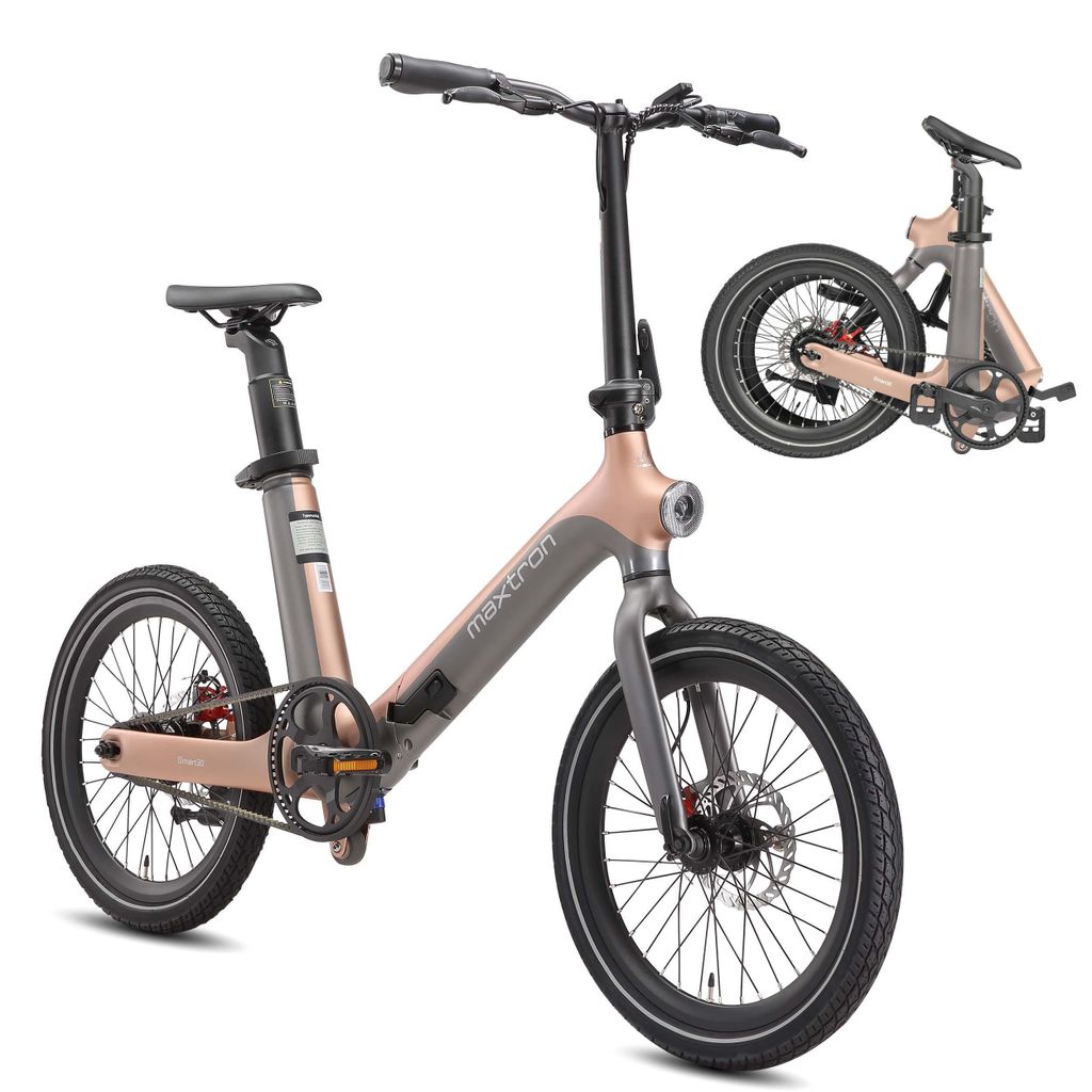 E-Bike Cityrad Smart 30 E-Fahrrad 345WH Pedelec, 36V 9,6AH 70 km Reichweite Heckmotor, 345 Wh, Pedelec, Elektrofahrrad
