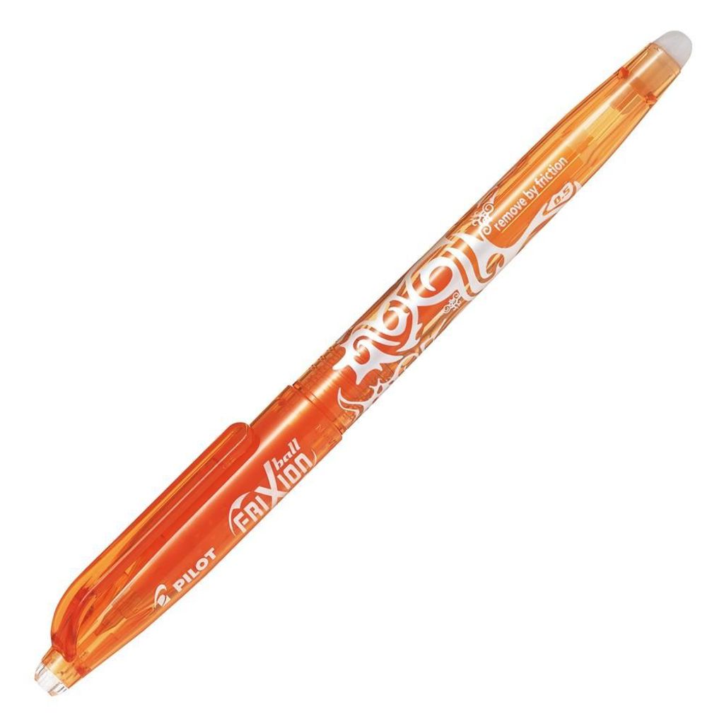Tintenroller FriXion Ball 0.5 - 0,3 mm orange radierbar. Packung mit 12 Stück