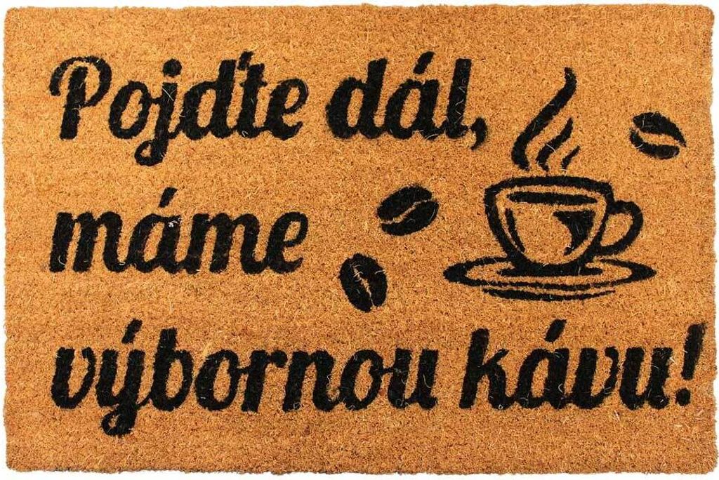 Home Elements Fußmatte Kommen Sie herein, wir haben ausgezeichneten Kaffee 40 x 60 cm