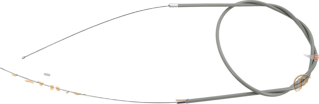 Gaszug MOGA Stahl Grau für Mobylette N140, N150