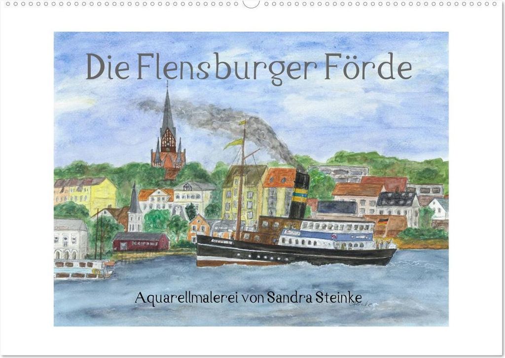 Die Flensburger Förde (Wandkalender 2026 DIN A2 quer), CALVENDO Monatskalender