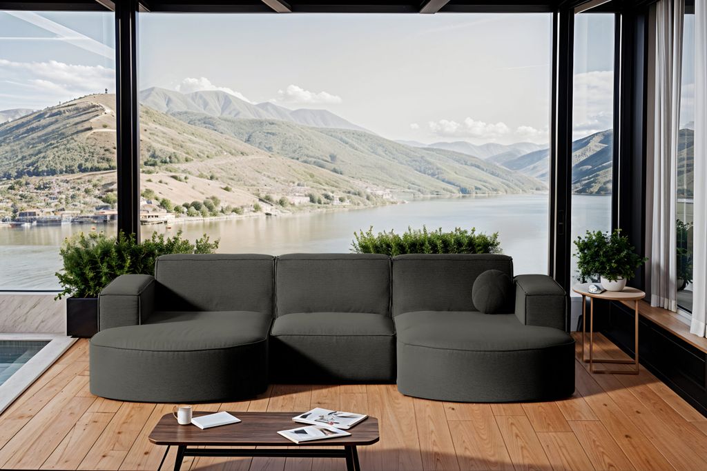 Kaiser Möbel Gartenmöbel Ecksofa,Couch ,Sofa U-Form Garten Produktbild 