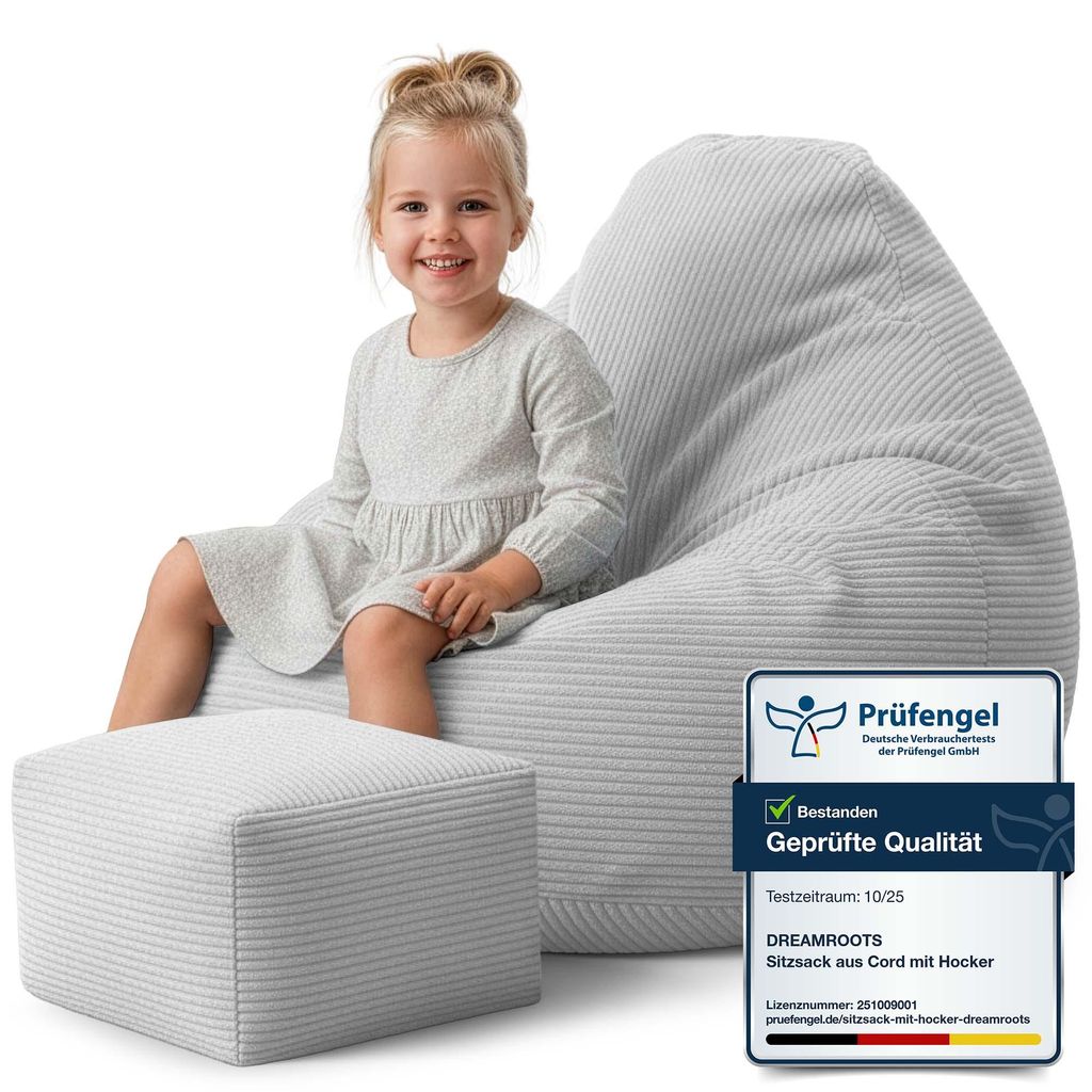 Dreamroots borsa a sacco per bambini 70x70x70 cm con Immagine del prodotto 