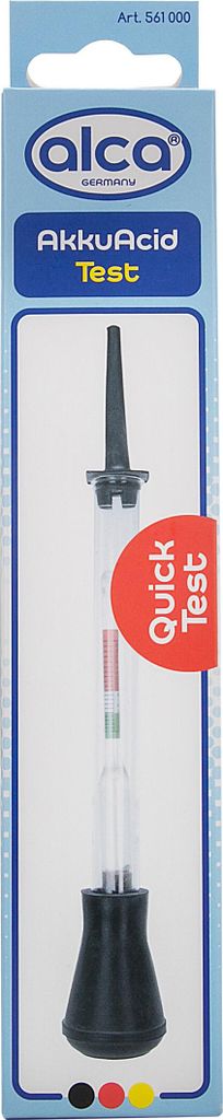 alca® Batteriesäure-Prüfer Glaszylinder 17 cm Produktbild 