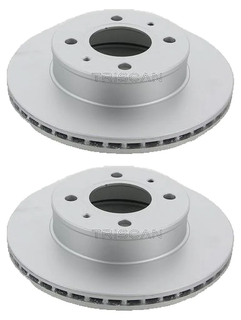 2 disques freins avant 234mm ventilés pour Hyundai Atos - Expertise