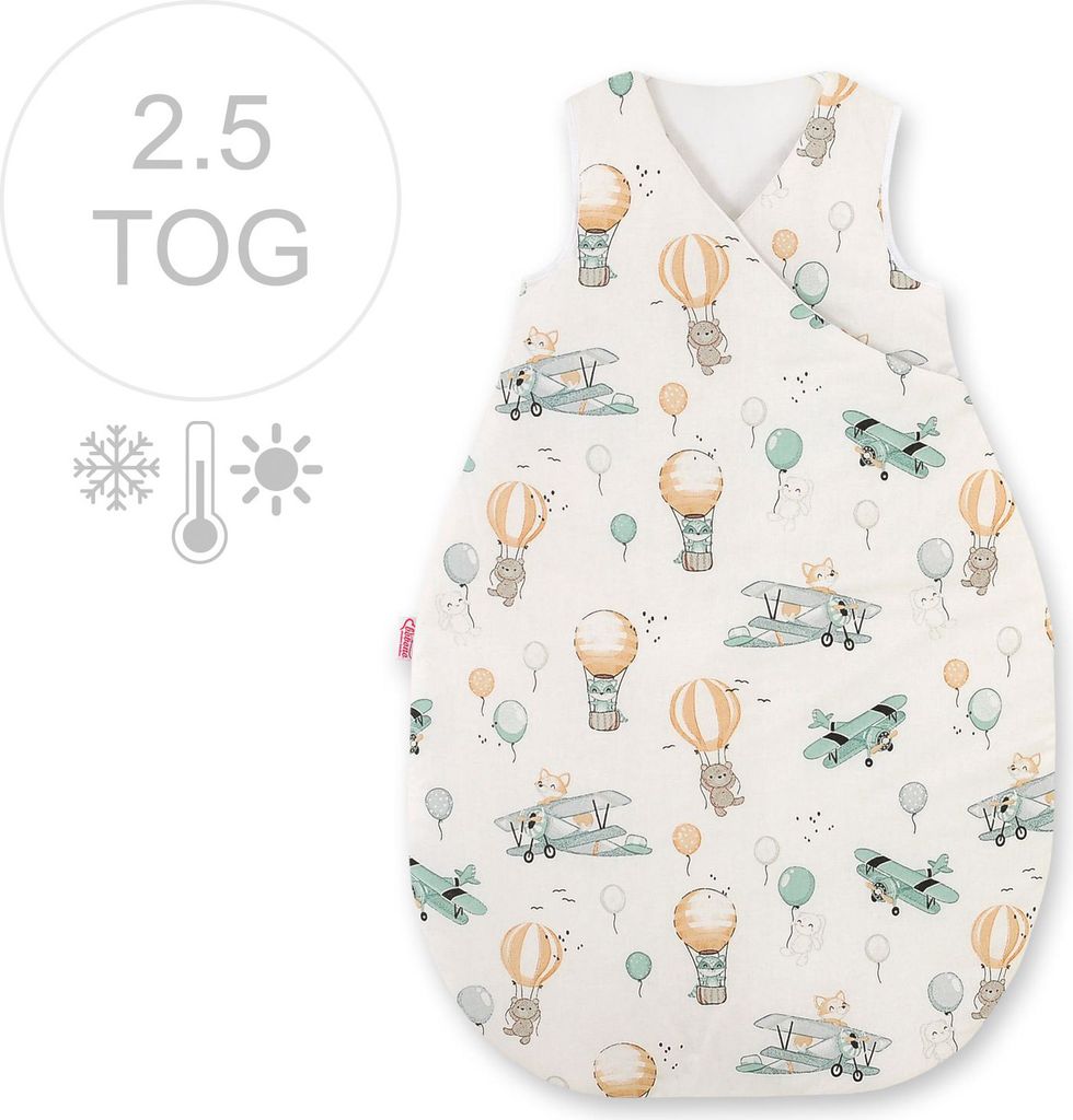 Babyschlafsack, Ganzjahresschlafsack, isoliert, 75 cm - Sky Adventure