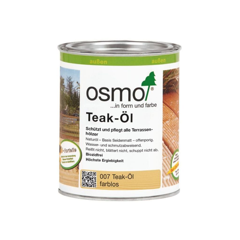 OSMO Teak-Öl 007 Terrassen-Öle 0,75L Produktbild 