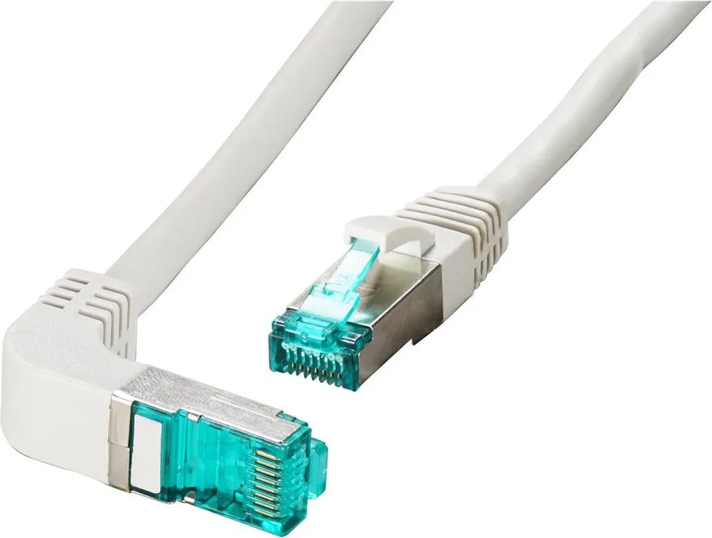 Cavo Ethernet 1m EFB MK6001W.1G S/FTP Cat.6A LSZH - Grigio Professionale