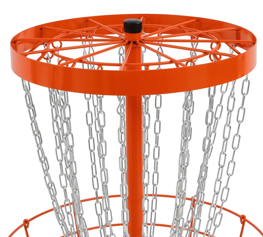 Panier Disc Golf en Fer 24 Chaînes - Structure Légère et Résistante - 4