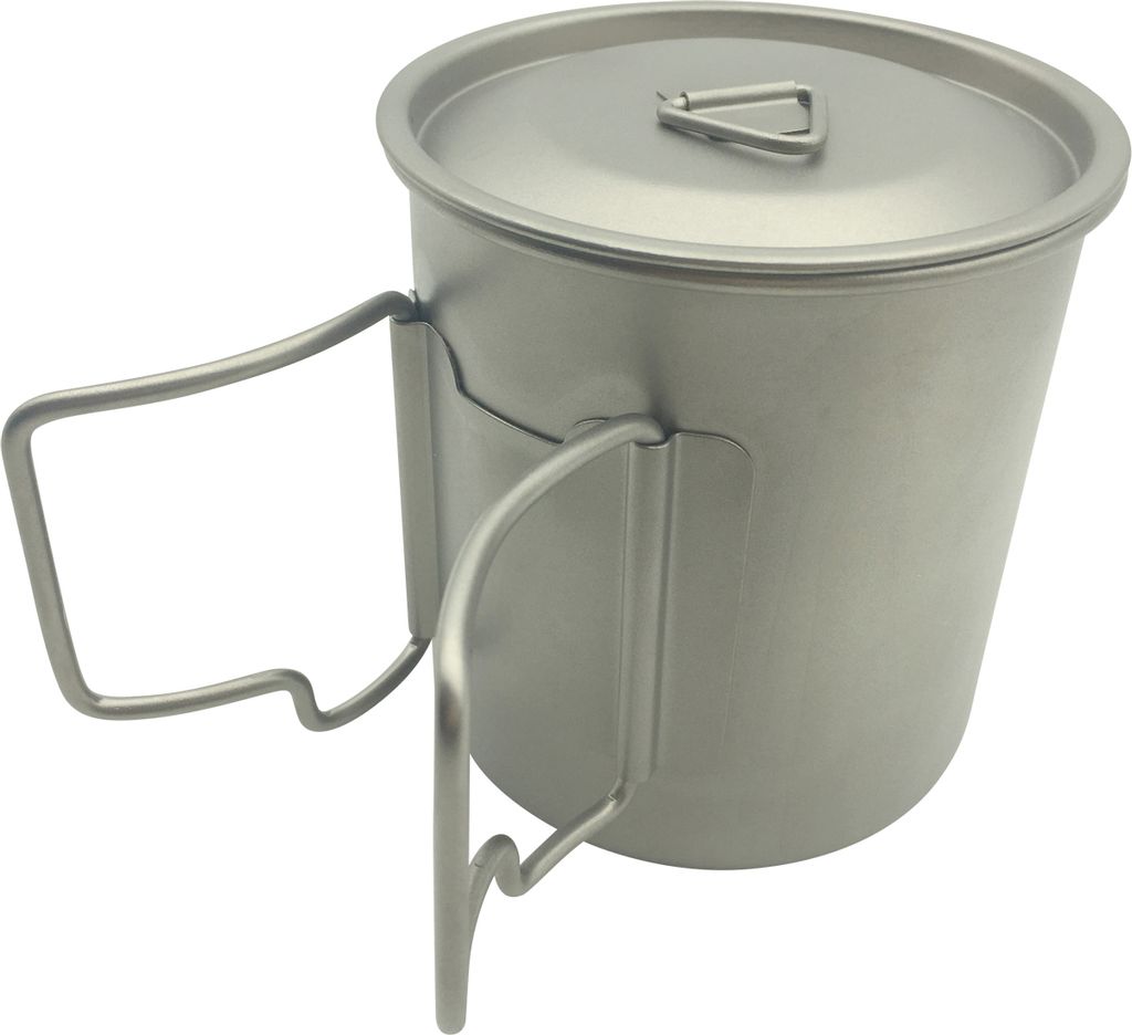 EOE - Eifel Outdoor Equipment - Olivin 400 - Outdoor Trinkbecher aus Titan