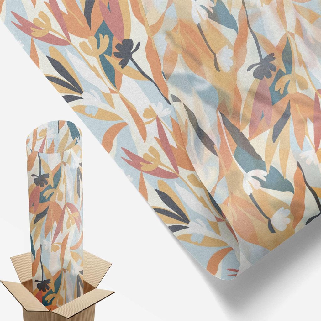 Sichtschutzfolie – 146x50 cm – Buntglas / Stained-Glass Design – blickdicht & dekorativ – selbstklebende Glasdekorfolie – UV-Schutz, einf...