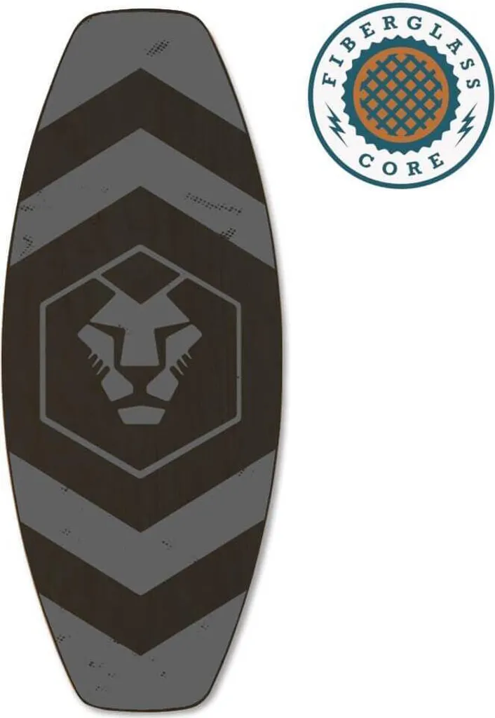Planche d'équilibre Balance Board avec Noyau Fibre de Verre Dark Lion