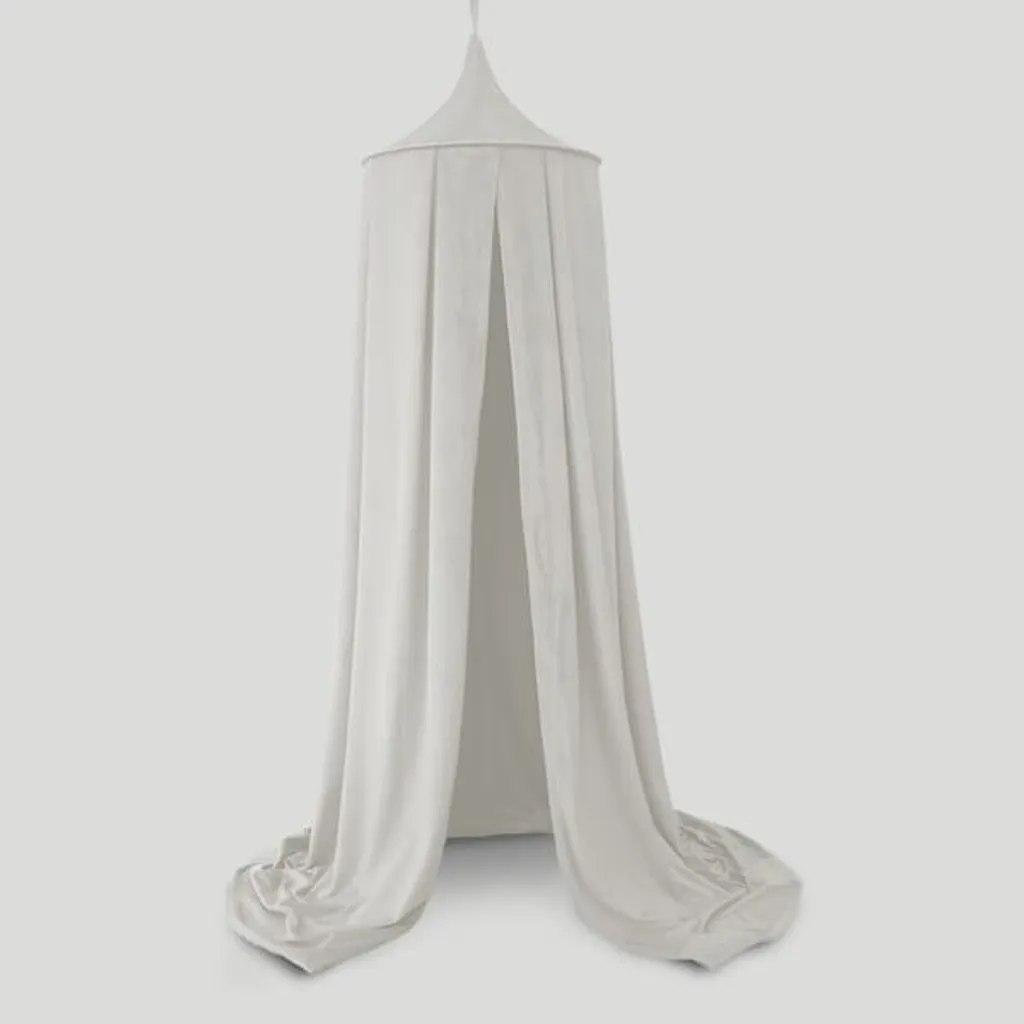 Ciel de lit enfant SAMT VE2250 crème - Voile de lit coton haute qualité